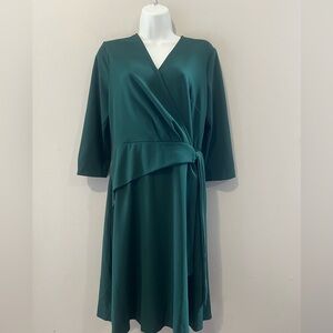 Grace Karin Elegant Green Midi Dress